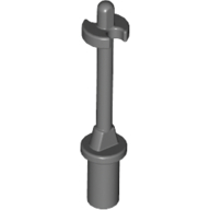 Lego lyžařská hůl, tmavě modro šedá (6250678)